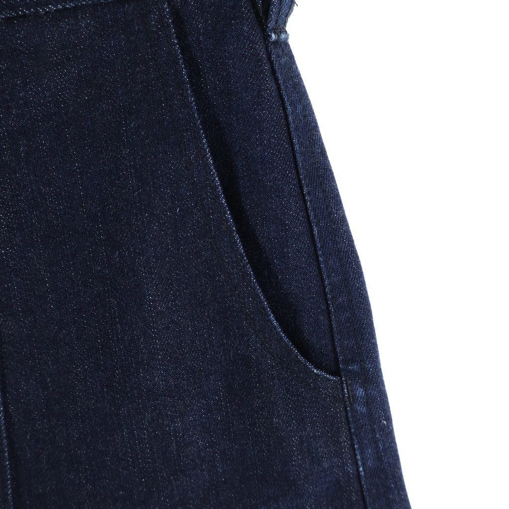 CHROME HEARTS(クロムハーツ) Cross Ball Button Denim Skirt クロスボールボタン デニムスカート インディゴ レディース