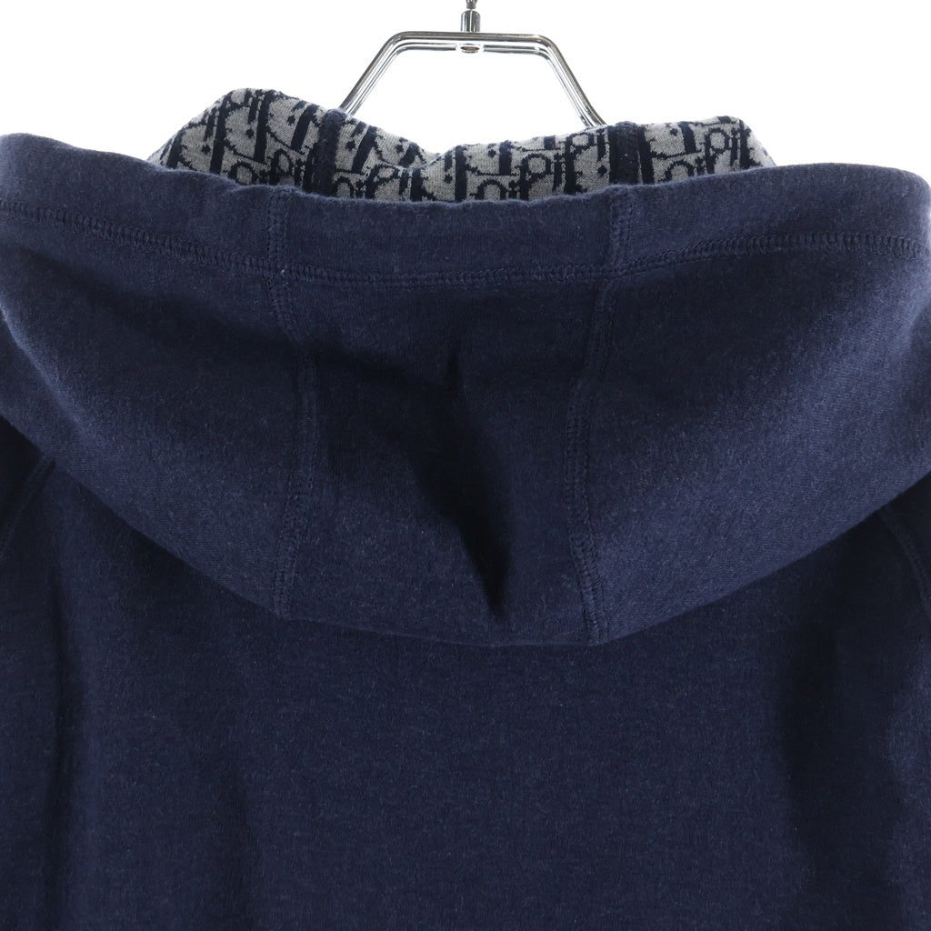 Christian Dior(クリスチャンディオール) 21AW ロゴ オブリーク トラックジャケット ジップアップ パーカー ネイビー 113M221AT225