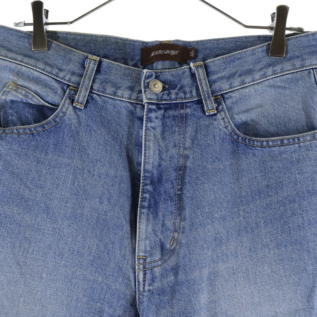 MASU(エムエーエスユー) 25SS MASU BOYS BAGGY JEANS バギー デニムパンツ インディゴ B25K6PT005