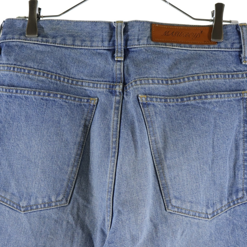MASU(エムエーエスユー) 25SS MASU BOYS BAGGY JEANS バギー デニムパンツ インディゴ B25K6PT005