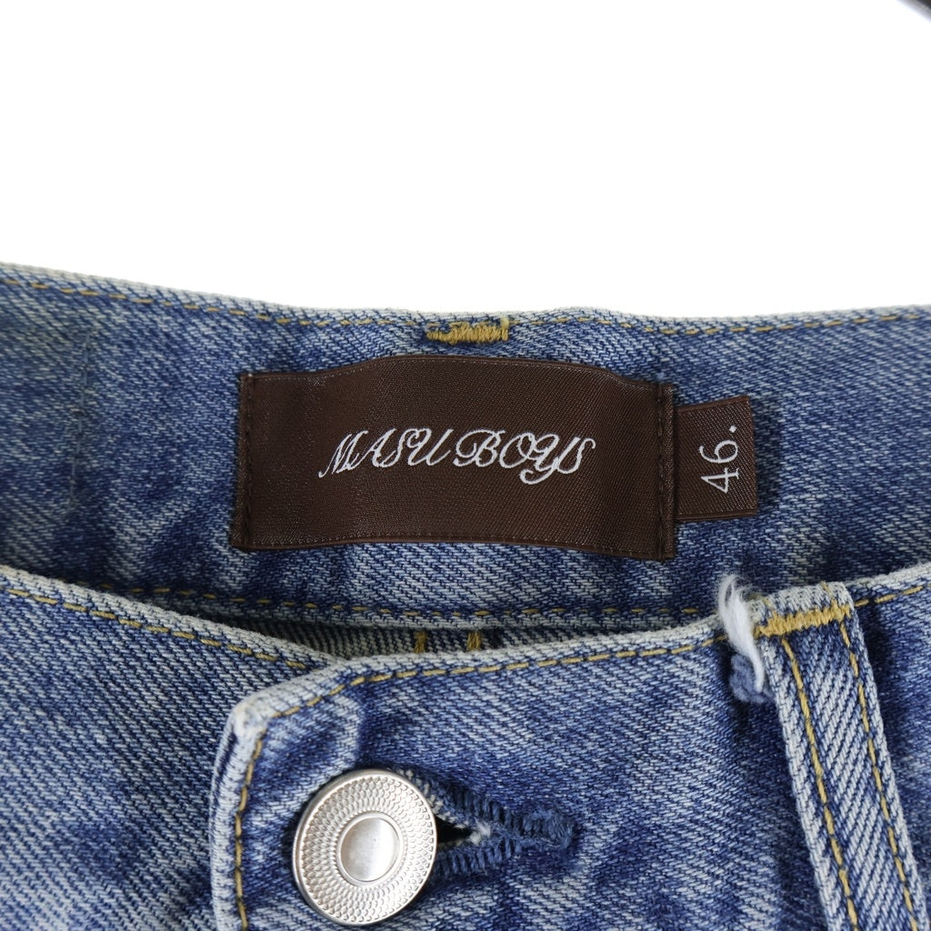 MASU(エムエーエスユー) 25SS MASU BOYS BAGGY JEANS バギー デニムパンツ インディゴ B25K6PT005