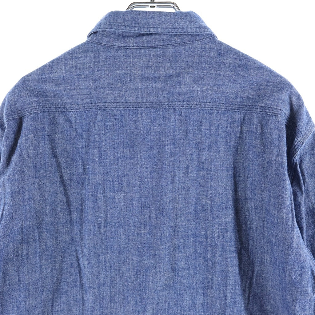 RRL(ダブルアールエル) 胸ポケット 長袖シャツ 0200011589 インディゴ