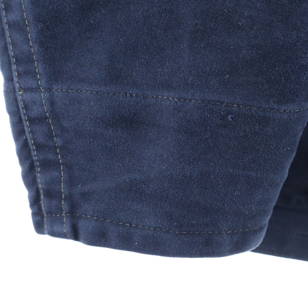 RRL(ダブルアールエル) コットン モールスキン Pコート 0200017129 ブルー
