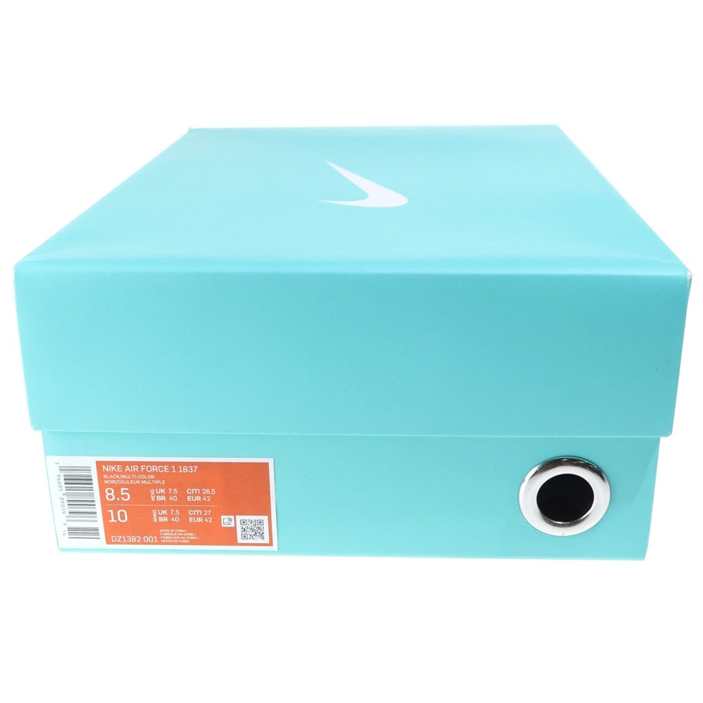 NIKE(ナイキ) ×TIFFANY&CO AIR FORCE 1 LOW 1837 DZ1382-001 ×ティファニー エアフォース1 ローカットスニーカー シューズ US8.5/26.5cm ブラック/ブルー