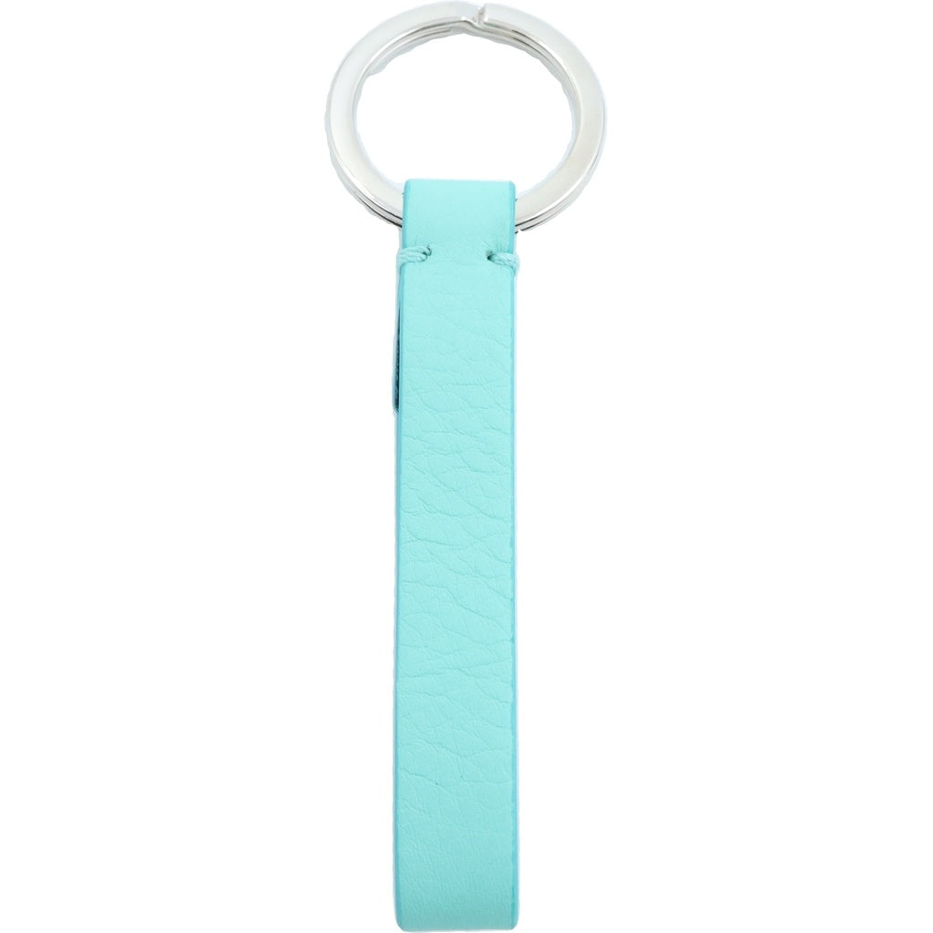 TIFFANY & Co.(ティファニー) スナップループ キーチェーン キーリング ティファニーブルー ターコイズ/シルバー レディース