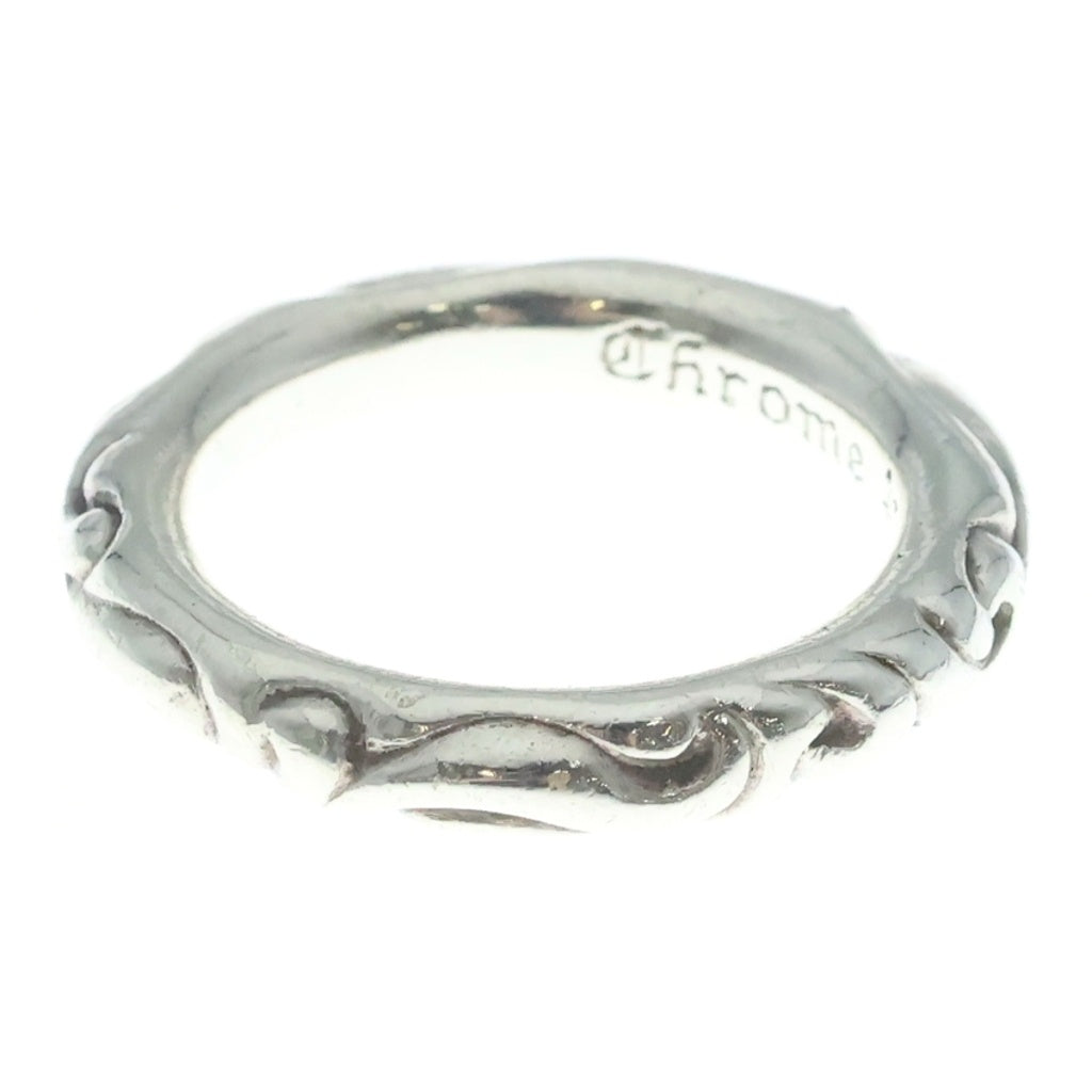 CHROME HEARTS(クロムハーツ) SCRL BAND スクロールバンド リング シルバー BCA351