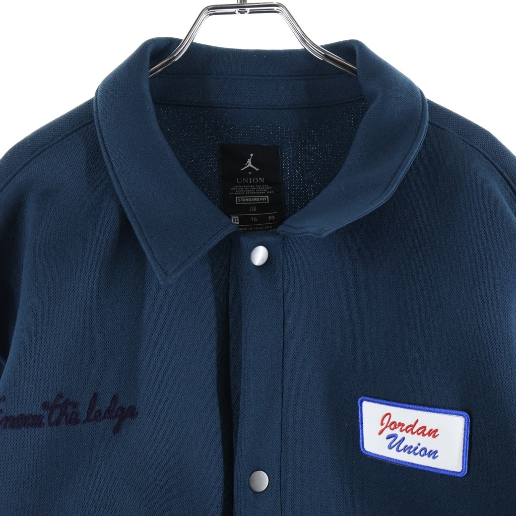 JORDAN BRAND(ジョーダンブランド) 20AW ×UNION Coaches Jacket コーチジャケット ユニオン ジョーダン ネイビー DB8260-454