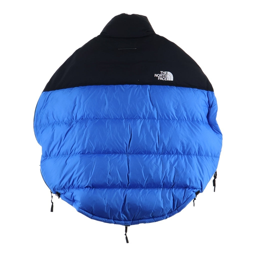 THE NORTH FACE(ザノースフェイス) ×MM6 Maison Margiela Circle Nuptse Jacket サークル ヌプシジャケット ダウン ブラック/ブルー NF0A5533