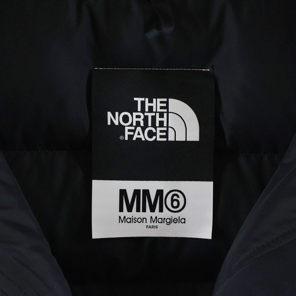 THE NORTH FACE(ザノースフェイス) ×MM6 Maison Margiela Circle Nuptse Jacket サークル ヌプシジャケット ダウン ブラック/ブルー NF0A5533