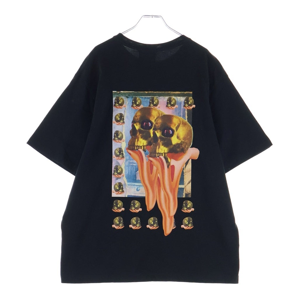 UNDERCOVER(アンダーカバー) ×PERKS AND MINI フロントUロゴ 半袖Tシャツ カットソー ブラック OTZ3808