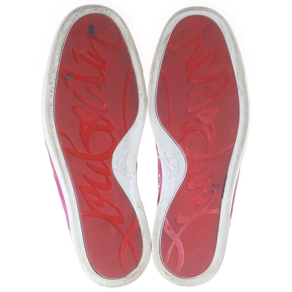 CHRISTIAN LOUBOUTIN(クリスチャンルブタン) スパイクスタッズ スエード ハイカットスニーカー シューズ マルチ