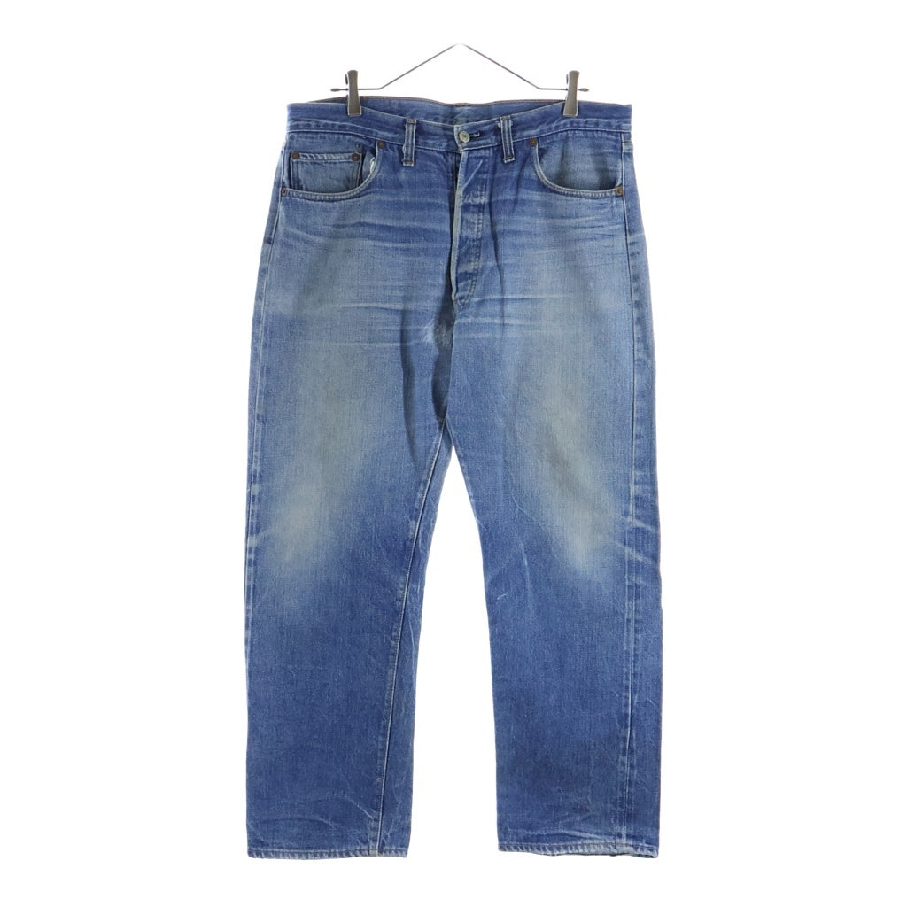 Levi's(リーバイス) 70s VINTAGE 501 66後期 ボタン裏6 ストレートデニムパンツ インディゴ