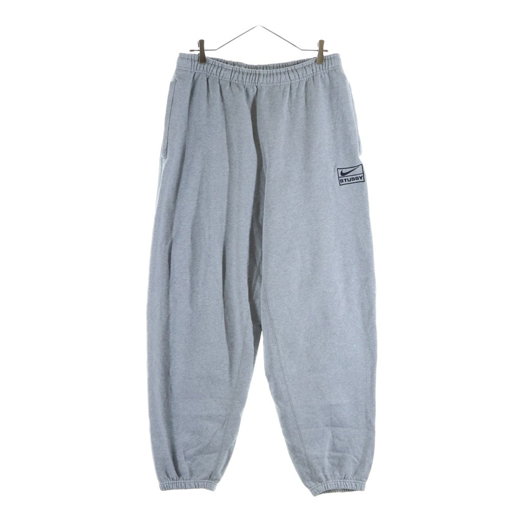STUSSY(ステューシー) ロゴ刺繍 スウェット パンツ SP220812STY グレー