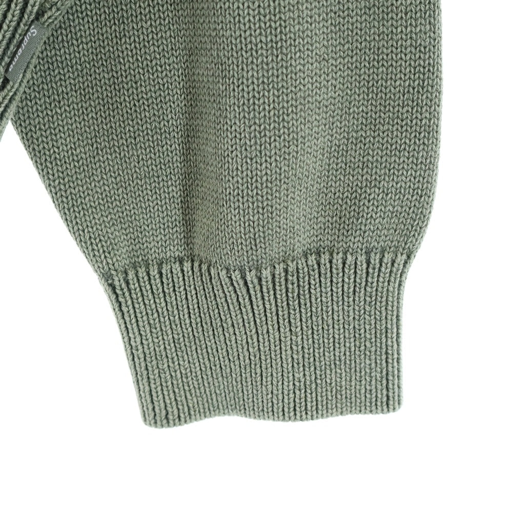 SUPREME(シュプリーム) 26SS Overdyed Raised Sweater オーバーダイ レイズド スウェット 長袖 ニット カーキ