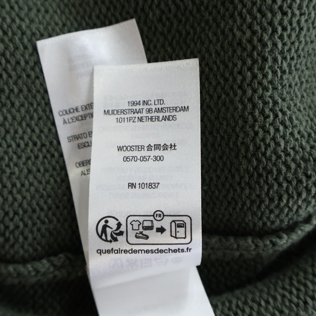 SUPREME(シュプリーム) 26SS Overdyed Raised Sweater オーバーダイ レイズド スウェット 長袖 ニット カーキ