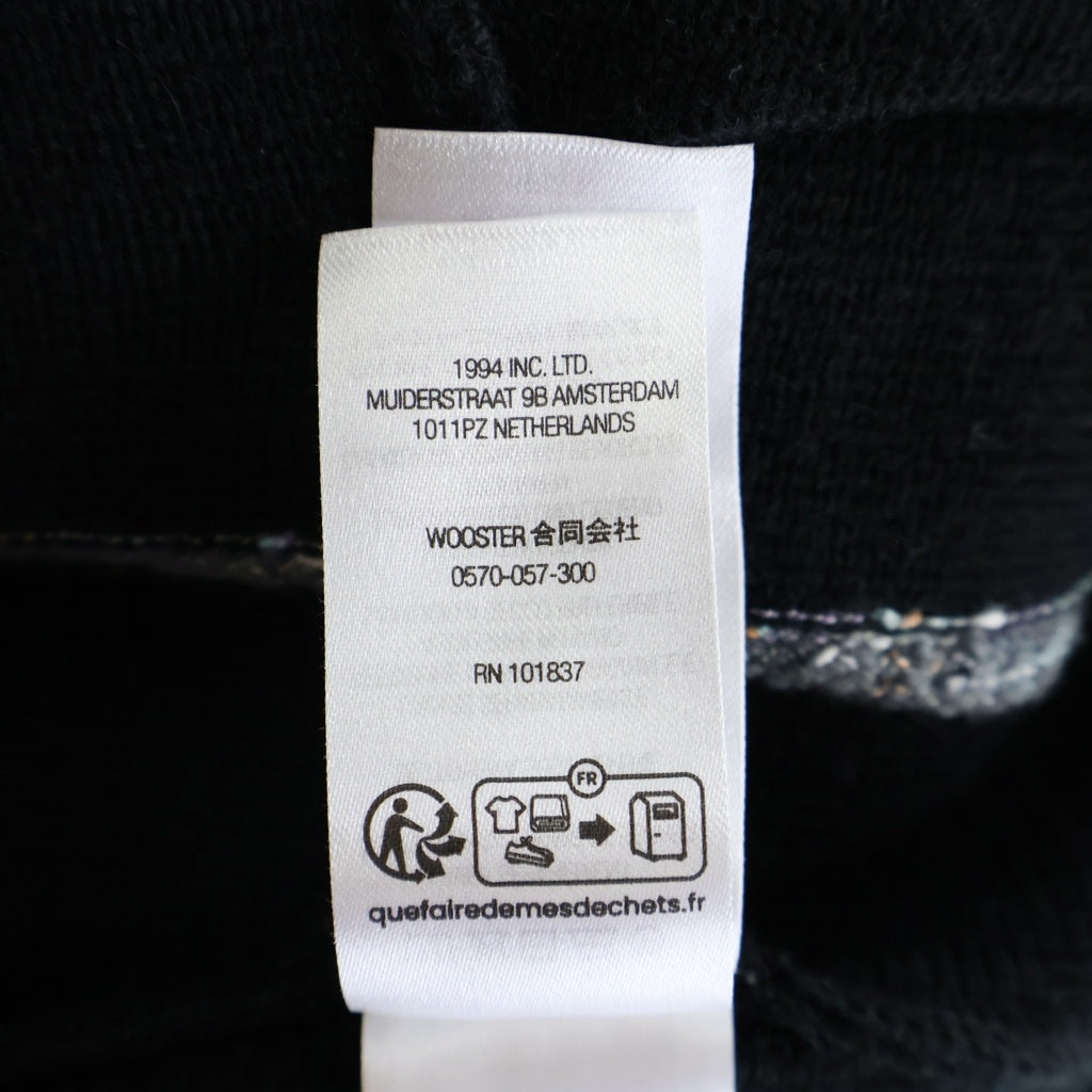 SUPREME(シュプリーム) 24AW Speckle Stripe Zip Up Cardigan ストライプ ジップアップ カーディガン ブラック