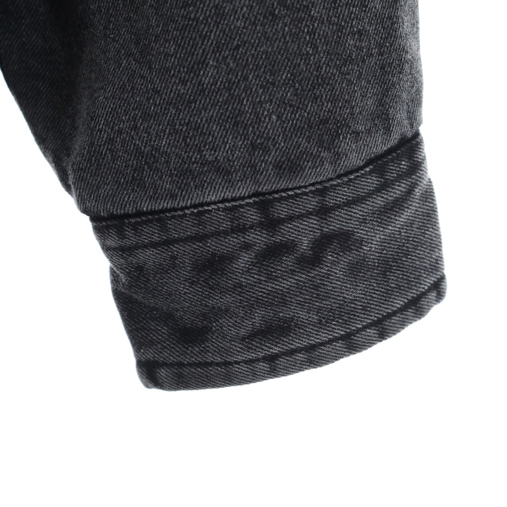 SUPREME(シュプリーム) 24AW Faux Shearling Lined Work Shirt フォー シアリング ラインド ワークシャツ デニム ブラック