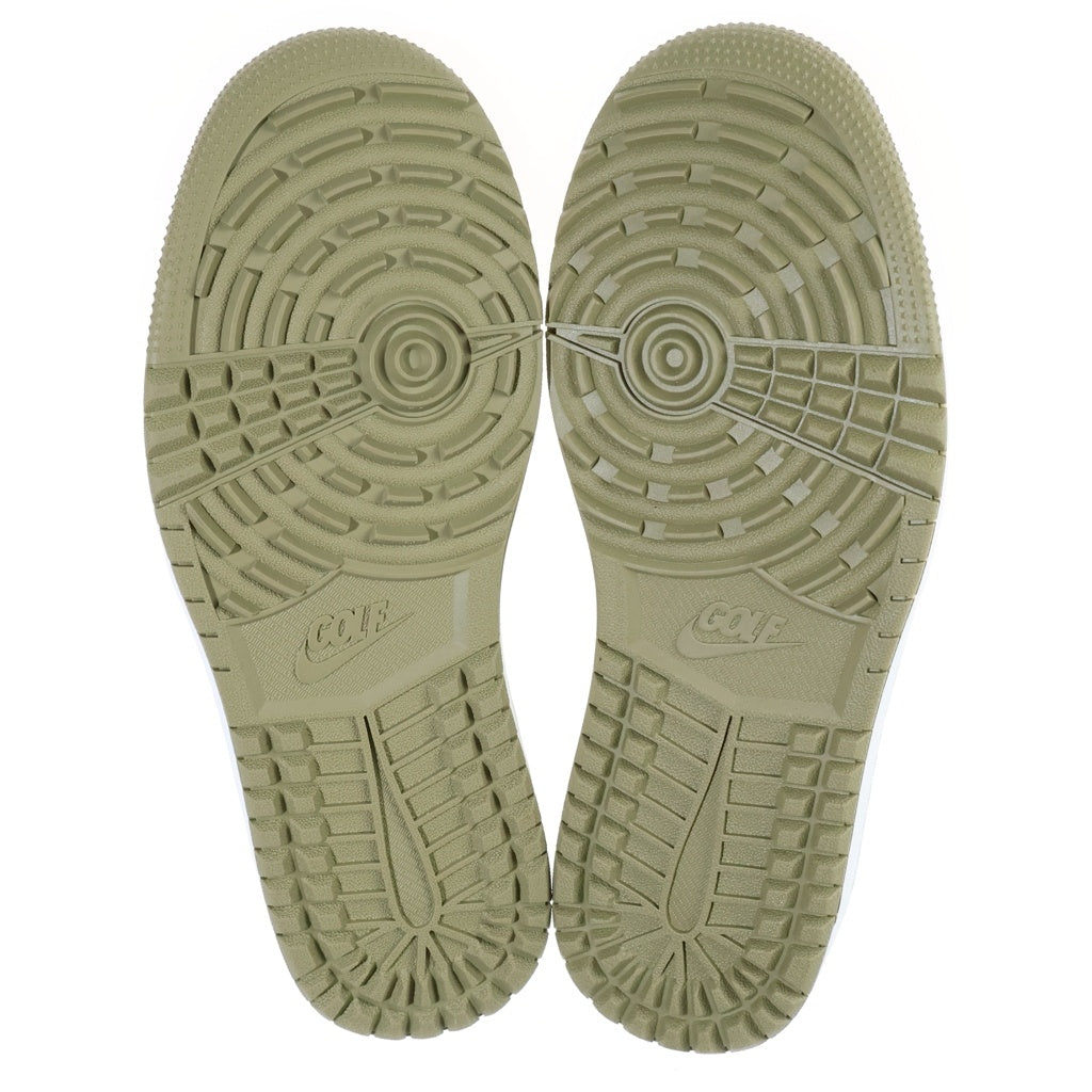 NIKE(ナイキ) ×Travis Scott Air Jordan 1 Low Golf Neutral Olive FZ3124-200 エアジョーダン1 ロー ゴルフ NRG ローカットスニーカー US9.5/27.5cm