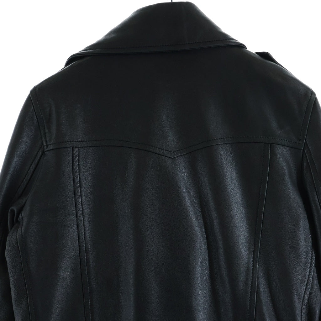 Vivienne Westwood Anglomania(ヴィヴィアンウエストウッドアングロマニア) Leather Riders Jacket 05101M レザー ライダース ジャケット ブラック レディース
