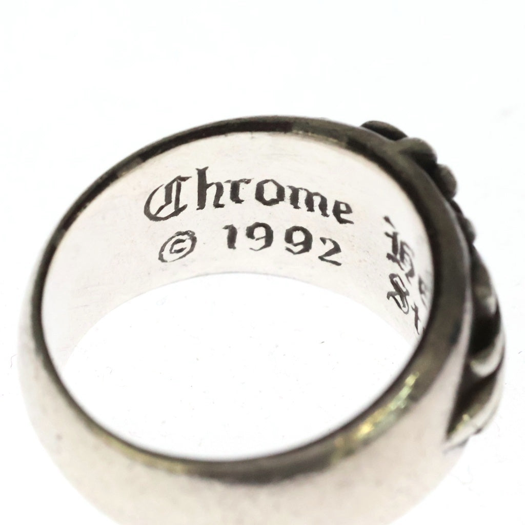 CHROME HEARTS(クロムハーツ) FLRL CRS フローラルクロス リング シルバー BCA346