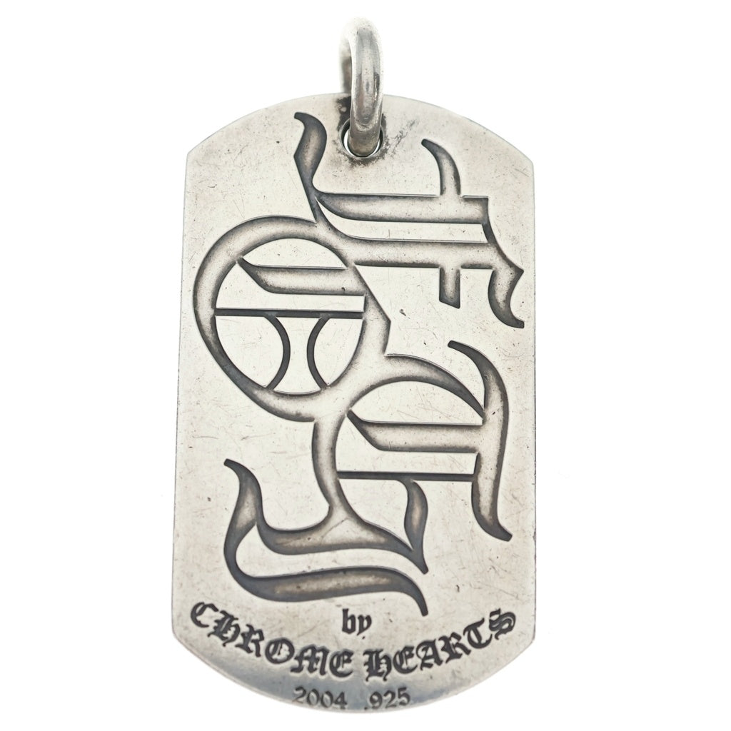 CHROME HEARTS(クロムハーツ) D TAG LRG FOTI フォティドッグタグ ラージドッグタグネックレストップ