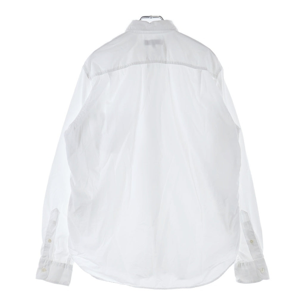 COMME des GARCONS HOMME(コムデギャルソンオム) 25SS コットンブロード パッカリング ベーシック 長袖シャツ HO-B101 ホワイト