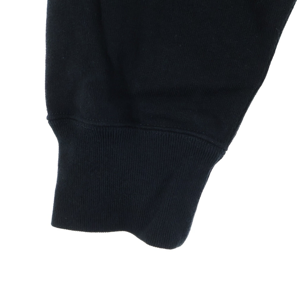 COMME des GARCONS HOMME(コムデギャルソンオム) 24SS HOMMEプリント 綿裏毛 クルーネック スウェット HM-T104 ブラック
