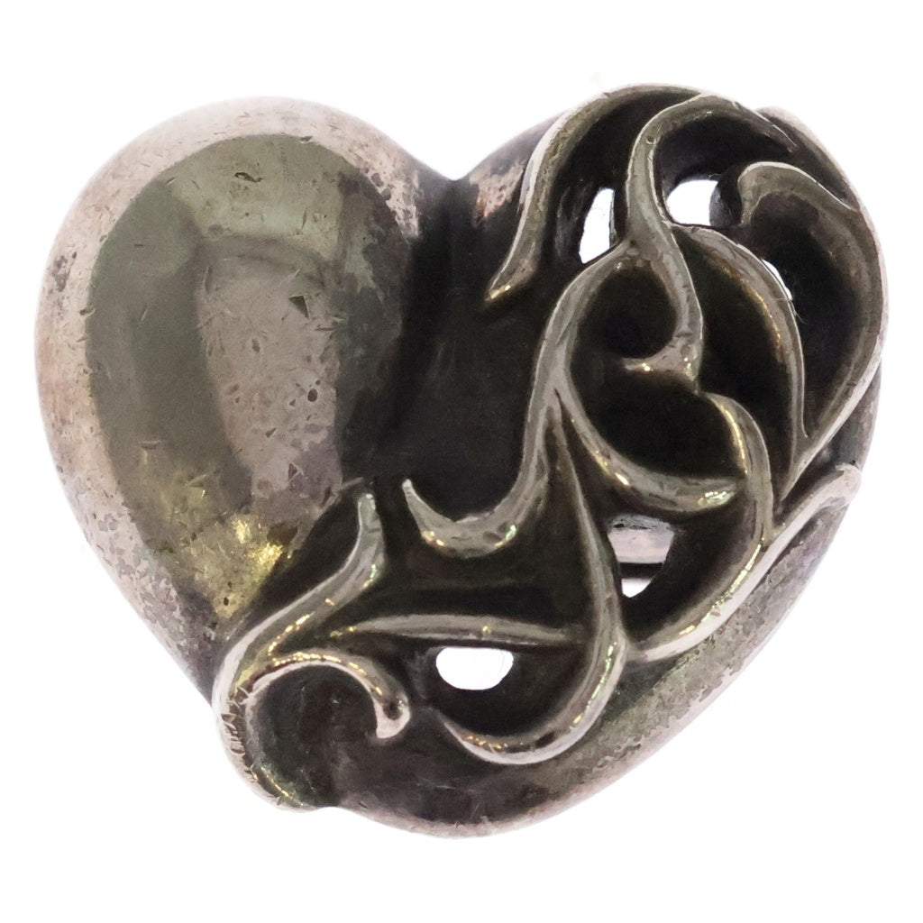 CHROME HEARTS(クロムハーツ) HAIRBAND ヘアバンド ハートボタンコンチョ シルバー