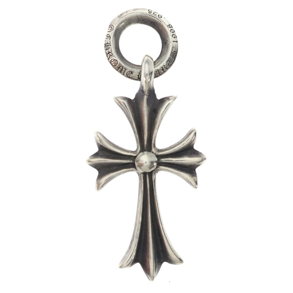 CHROME HEARTS(クロムハーツ) TINY CH CROSS タイニーCHクロス チャーム ネックレストップ シルバー BCA382