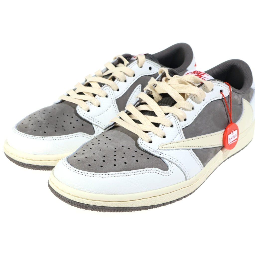 NIKE(ナイキ) ×Travis Scott Air Jordan 1 Low Reverse Mocha/Sail and Ridgerock DM7866-162 エアジョーダン1 ローカットスニーカー US9/27.0cm