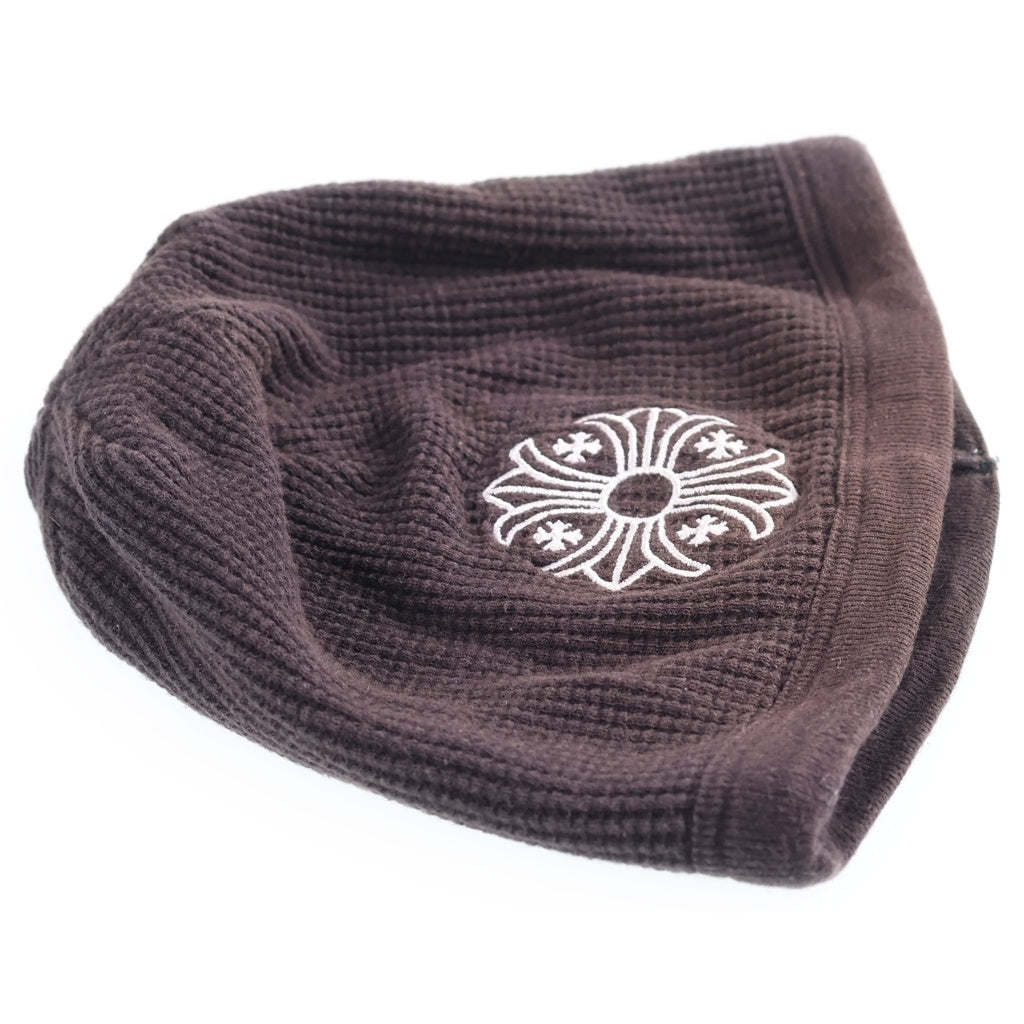 CHROME HEARTS(クロムハーツ) OLD THERMAL BEANIE オールド CHブラス刺繍 サーマル ビーニー ニット帽 ブラック