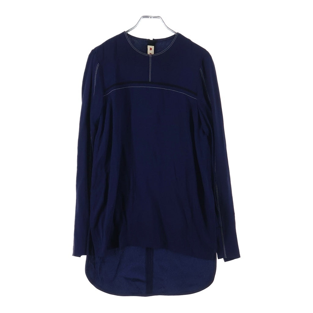 MARNI(マルニ) 19AW チュニック ワンピース ネイビー CAMA0229I0TV285 レディース