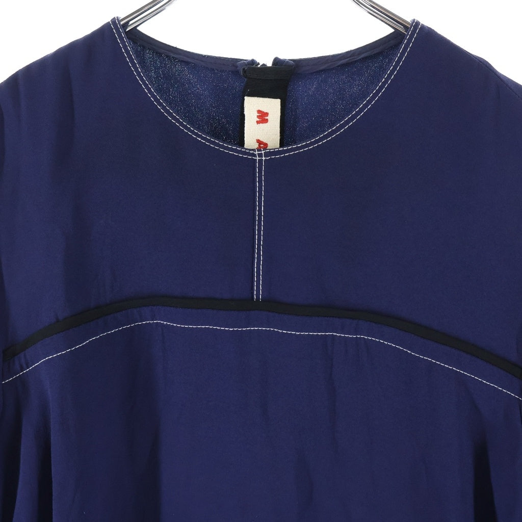 MARNI(マルニ) 19AW チュニック ワンピース ネイビー CAMA0229I0TV285 レディース