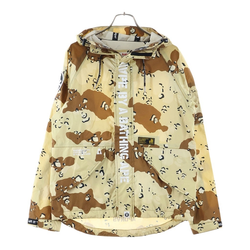 AAPE BY A BATHING APE(エーエイプバイアベイシングエイプ) カモフラ柄 マウンテンパーカー フーディー カモフラ AAPHJM7104XA6