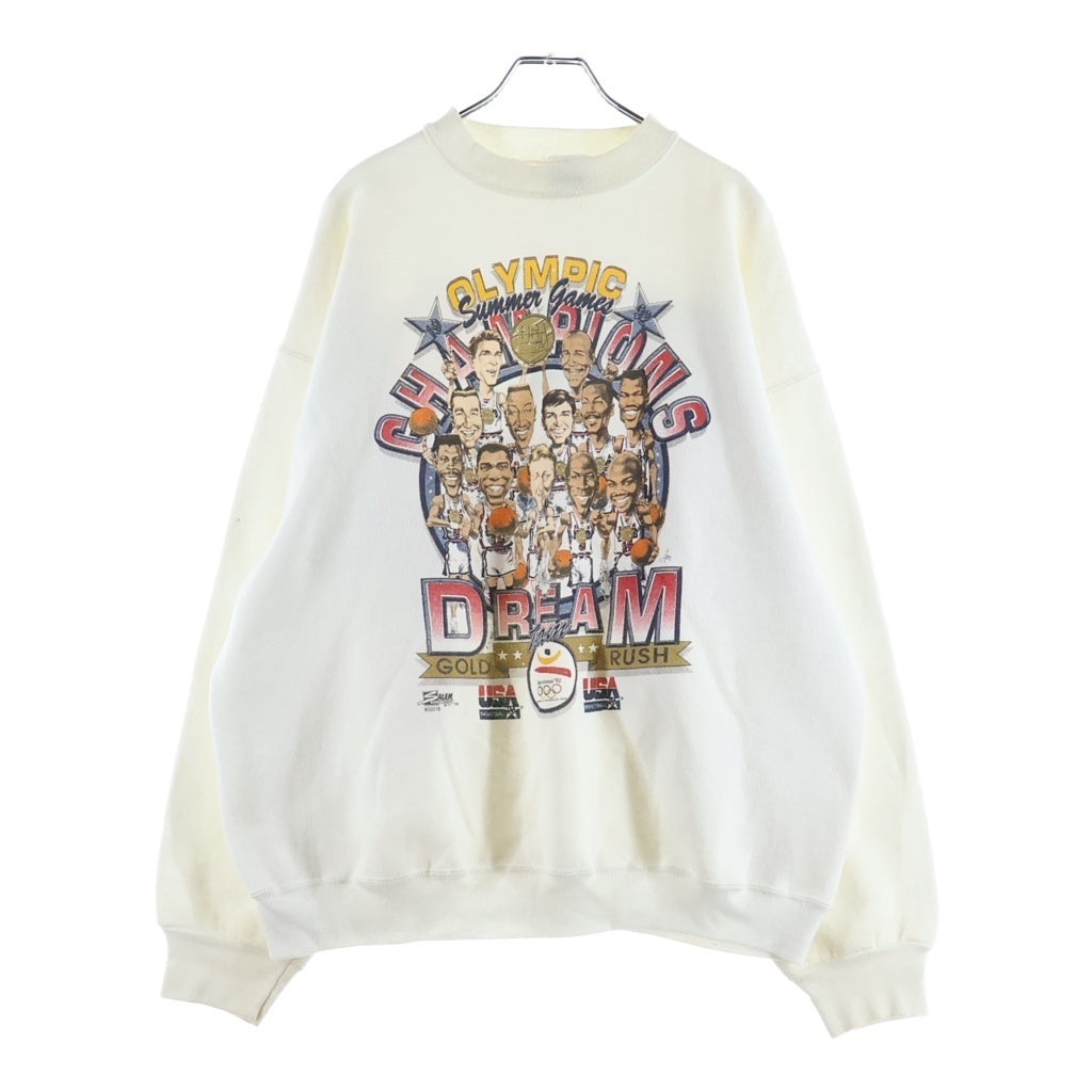 VINTAGE(ヴィンテージ) 1992 Dream team Sweatshirt バルセロナオリンピック ドリームチーム スウェット ホワイト