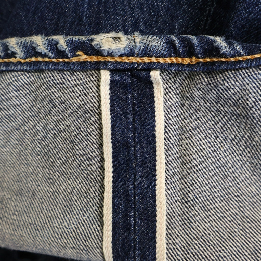 Levi's(リーバイス) 00s VINTAGE 501XX 復刻 USA製 BIGE ボタン裏555 バレンシア工場 ストレートデニムパンツ インディゴ