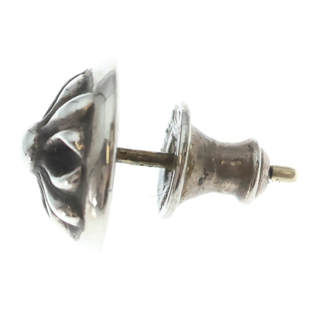CHROME HEARTS(クロムハーツ) STUD CRSBLL クロスボールスタッドピアス シルバー BCA110