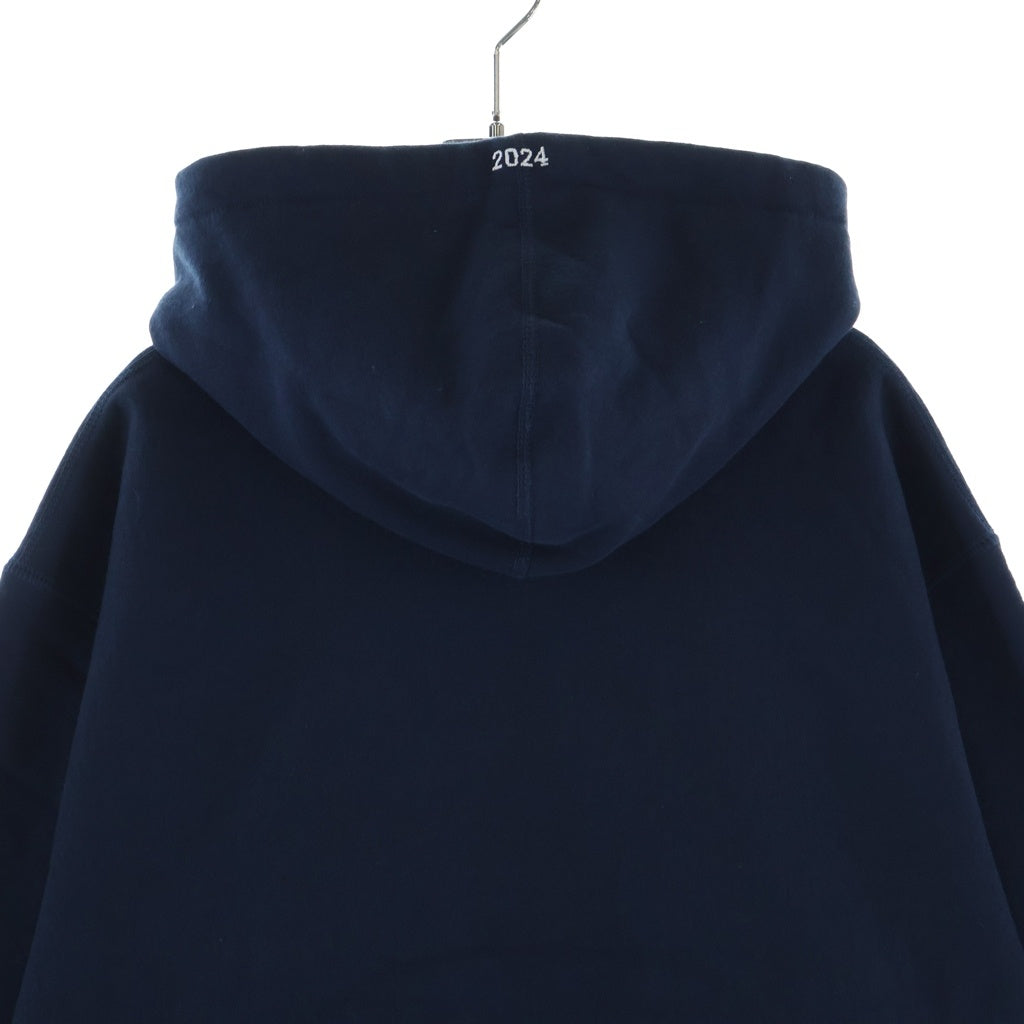 SUPREME(シュプリーム) 24AW Box Logo Hooded Sweatshirt Navy ボックス ロゴ フーディー パーカー スウェットシャツ ネイビー