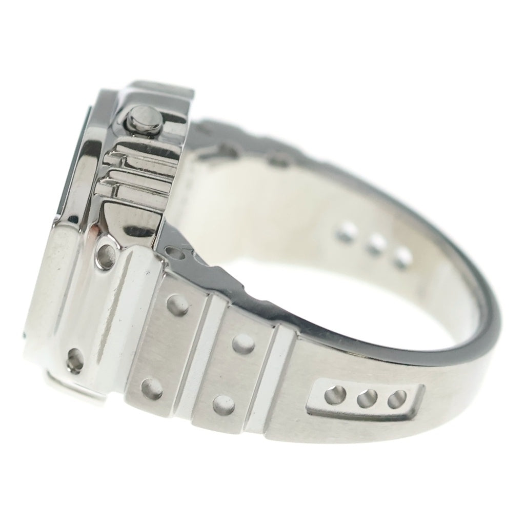 CASIO(カシオ) Ring Watch Stainless Steel CRW-001 リングウォッチ ステンレススチール シルバー