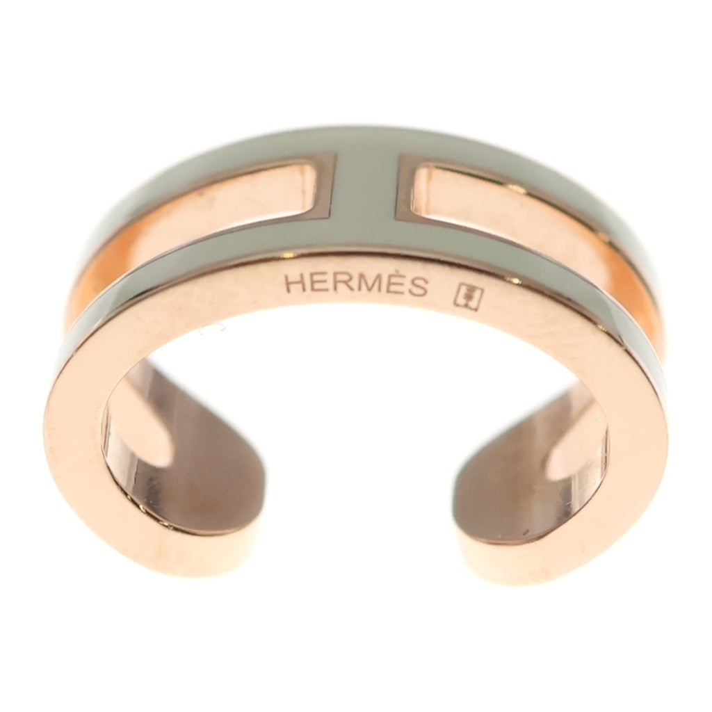 HERMES(エルメス) ポップアッシュ Hモチーフ イヤーカフ ホワイト レディース