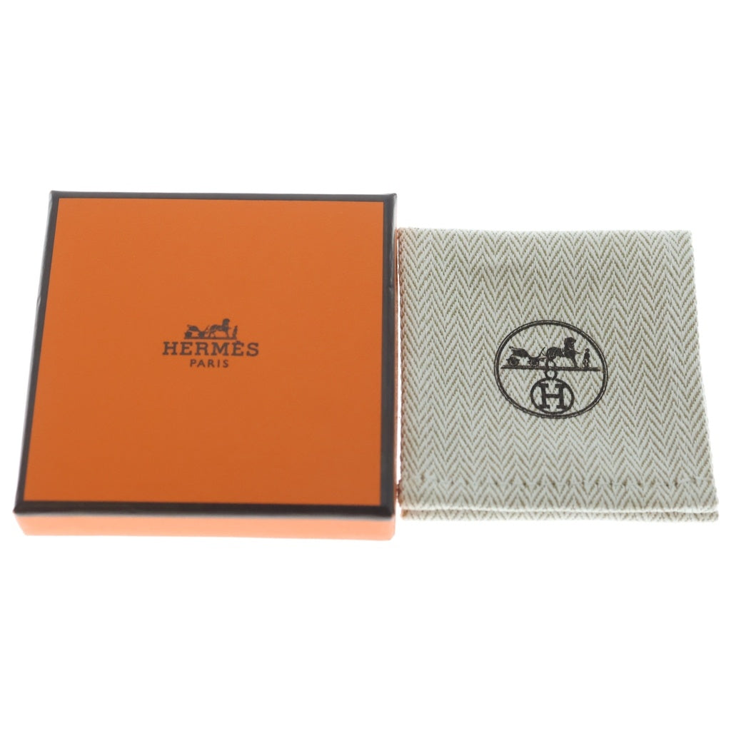 HERMES(エルメス) ポップアッシュ Hモチーフ イヤーカフ ホワイト レディース