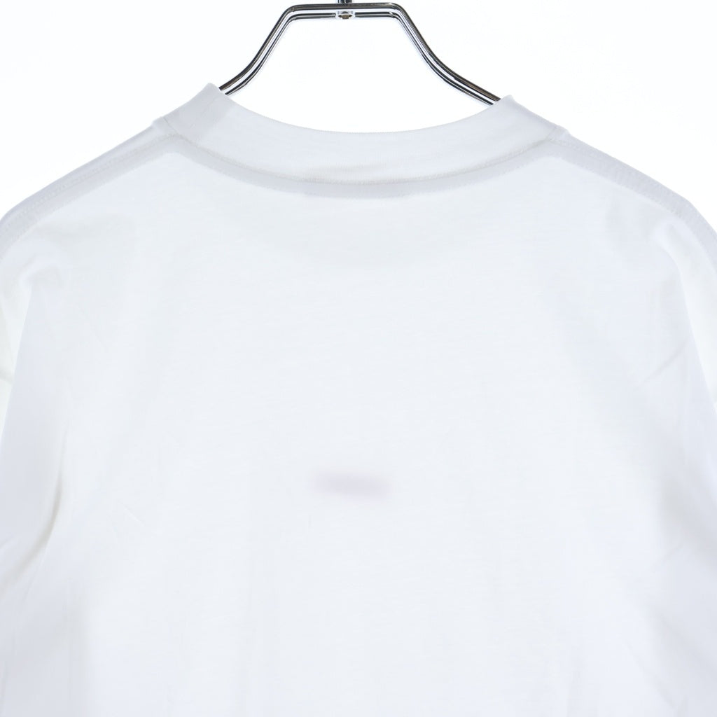 MARNI(マルニ) フロント ロゴパッチ コットン 半袖Tシャツ カットソー THJE0263X0 ホワイト レディース