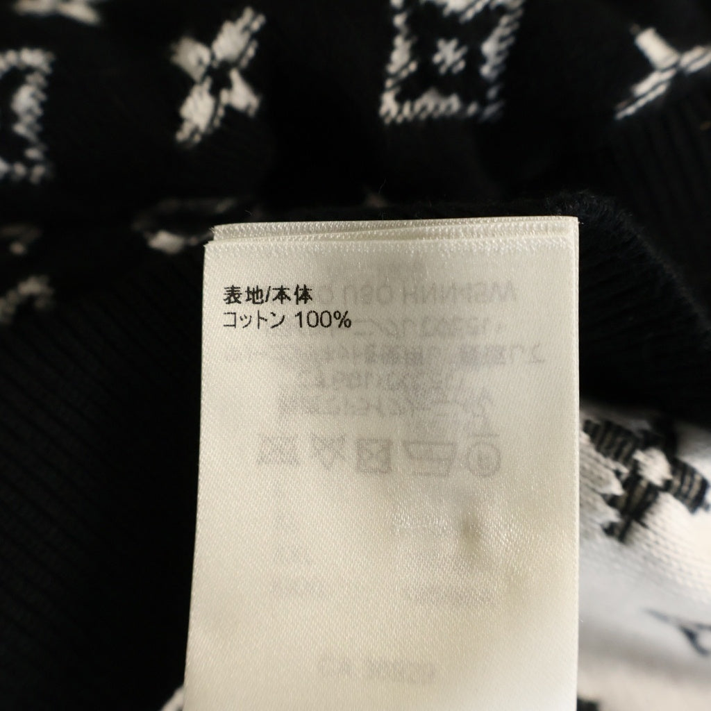 LOUIS VUITTON(ルイヴィトン) 23AW モノグラム グラディエント ニットパーカー フーディー ブラック RM232Q USO HNN45W