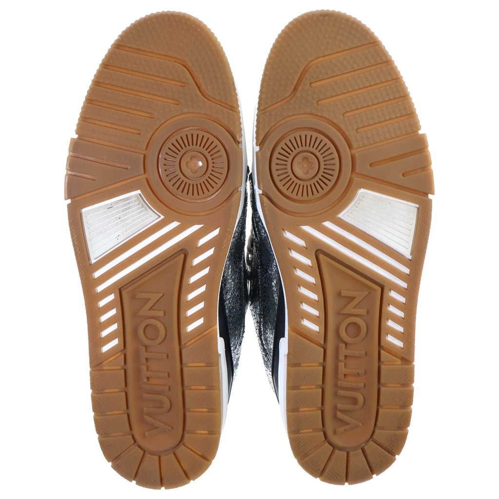 LOUIS VUITTON(ルイヴィトン) LV TRAINER LVトレイナー レザー ローカットスニーカー シルバー 1AJ989