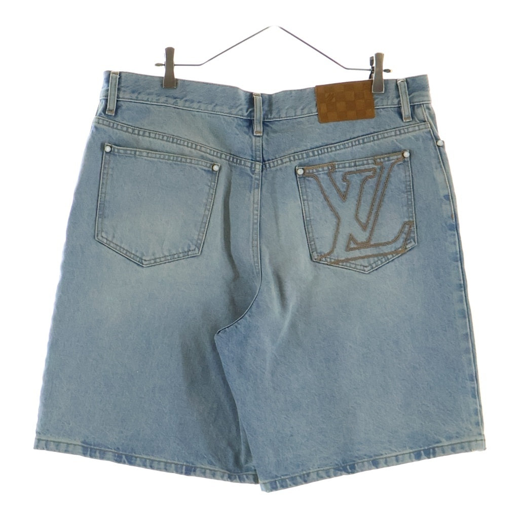 LOUIS VUITTON(ルイヴィトン) バギーショートパンツ ワイドショーツ ハーフパンツ デニム インディゴ RM251M PCP HTD52W