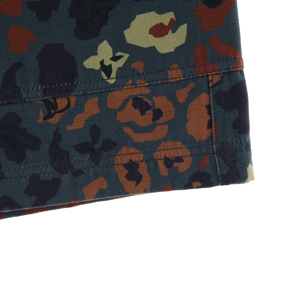LOUIS VUITTON(ルイヴィトン) バギーショートパンツ ワイドショーツ ハーフパンツ デニム レオパード柄 マルチ RM252M YBT HTP67W