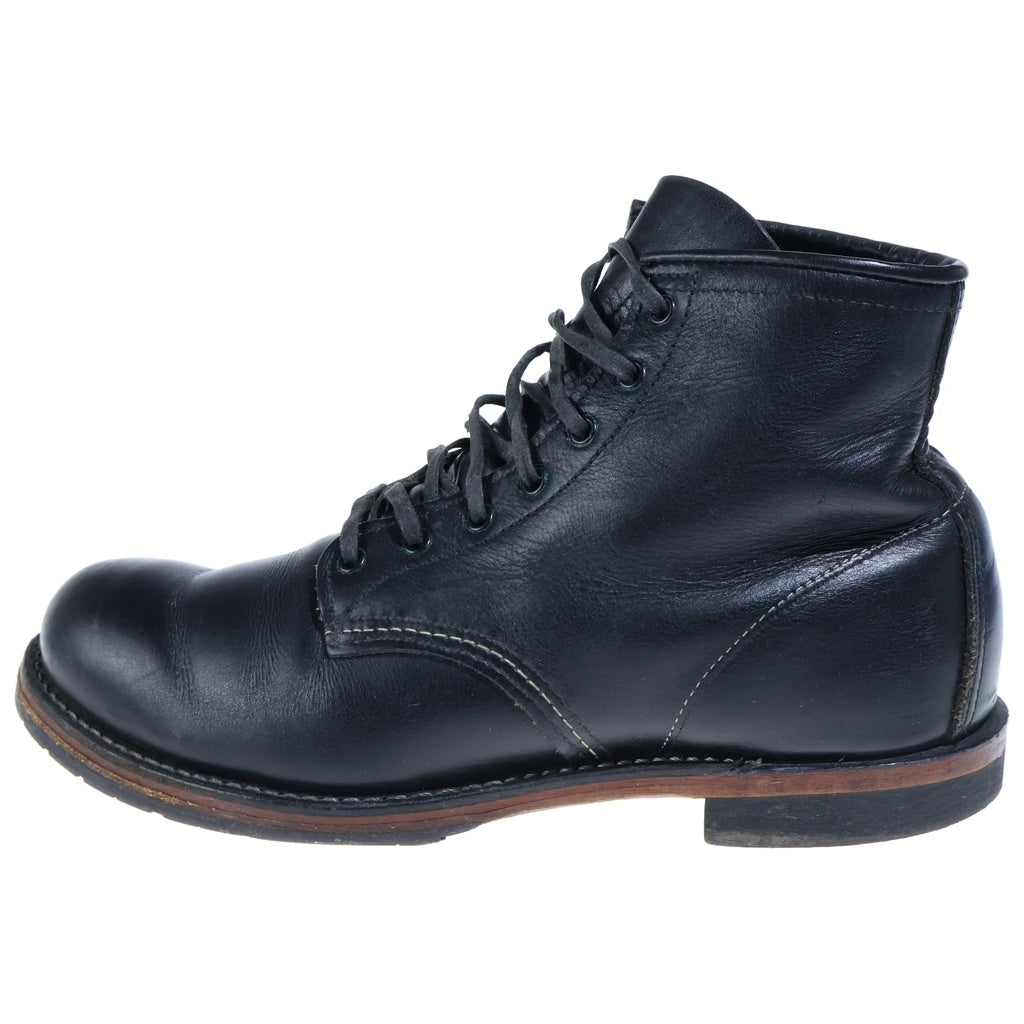 RED WING(レッド ウイング) ベックマン ラウンドブーツ レザー 9014 ブラック