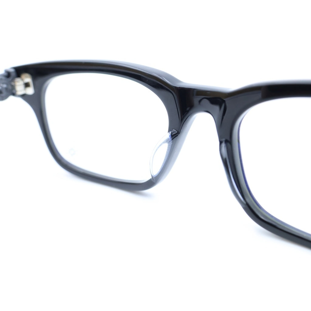 CHROME HEARTS(クロムハーツ) GITTIN ANY?-A BSフレアテンプル ウェリントン サングラス メガネ ブラック