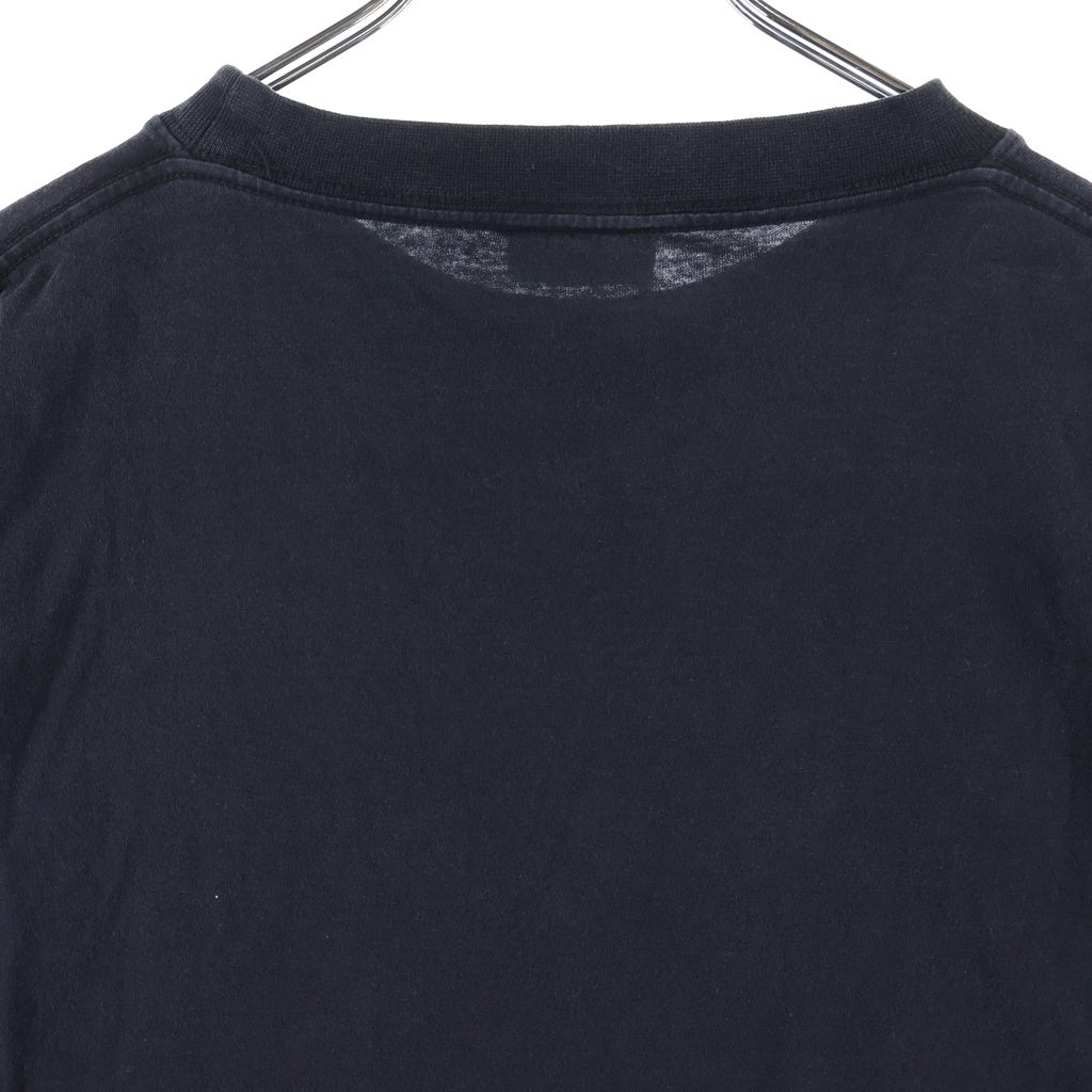BALENCIAGA(バレンシアガ) フロントロゴ刺繍 半袖Tシャツ クルーネック ブラック 850403 TTV08