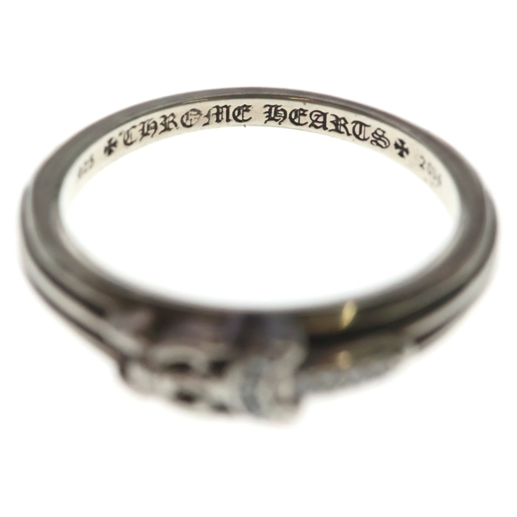 CHROME HEARTS(クロムハーツ) BABY CLSC P D ベイビークラシックダガー PAVEダイヤ シルバーリング